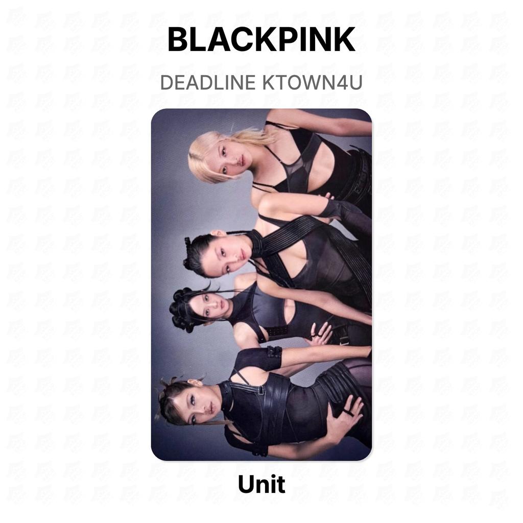 BLACKPINK DEADLINE KTOWN4U Official Photocard