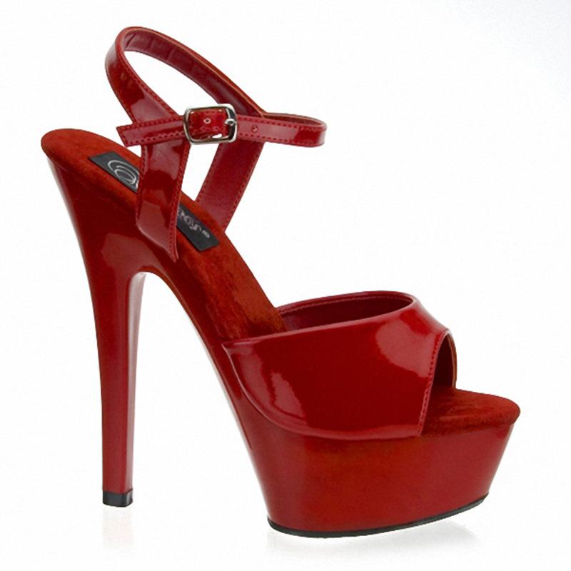 Sandals newly recommended versatile l fish mouth sandals 15cm high heels