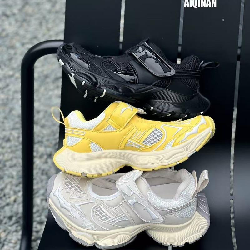 Niche design dad shoes women's platform casual shoes spring new Velcro pair of shoelaces sports