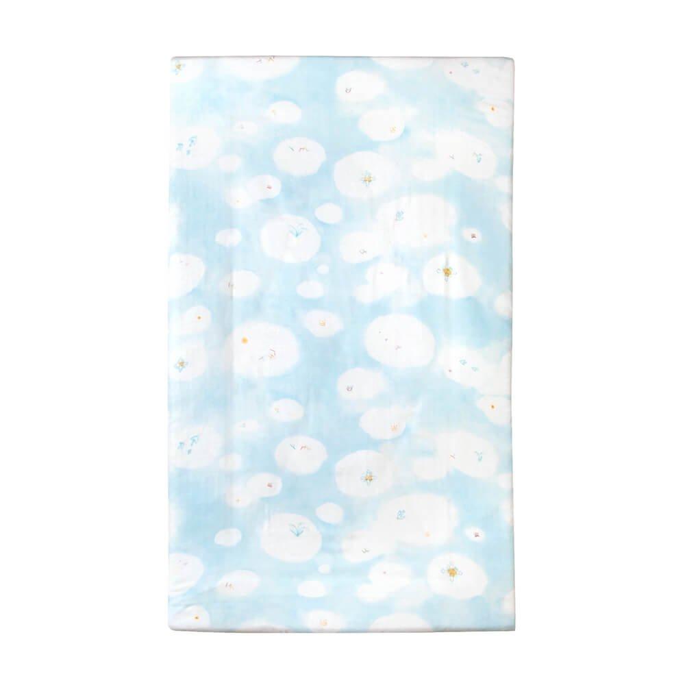 

10mois NAOMI ITO UNRYU Cotton Gauze Sheet 18231022 One-Touch (Patterned)