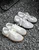 Silver Dexun shoes spring and autumn new shoes lace niche retro board shoes