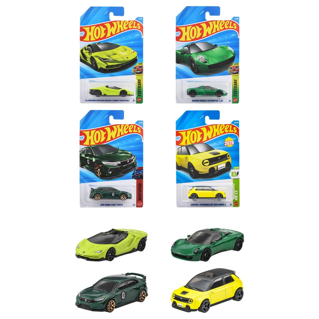 Hot Wheels Basic Cars F Assortment 36 Miniature Cars Ages - (Box Set) - 3+ - Multi-color C4982-98RF
