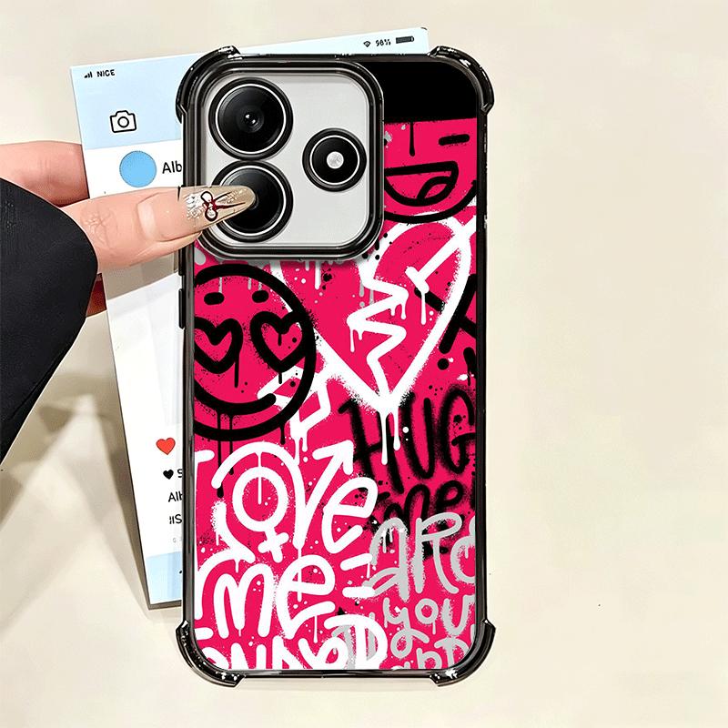 Graffiti Fashion Art Soft Phone Case For Xiaomi Poco X7 X8 Pro Max X6 X5 X3 F8 Ultra F7 M8 M7 M5S Redmi 15C 15A 15 14C 13C 12C 1