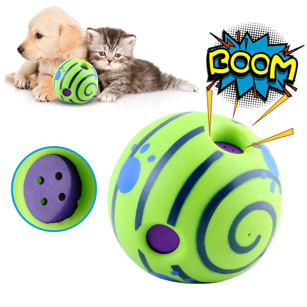 Interactive Dog Rolling Ball Toy With Internal Ruisemaker For Added Fun And Exercise