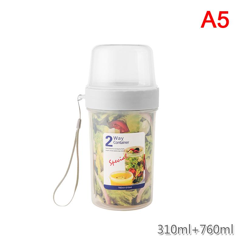 Double-Layer Lunch Cup Outing Lunch Box Yogurt Nut Preservation Fresh Dining Cup