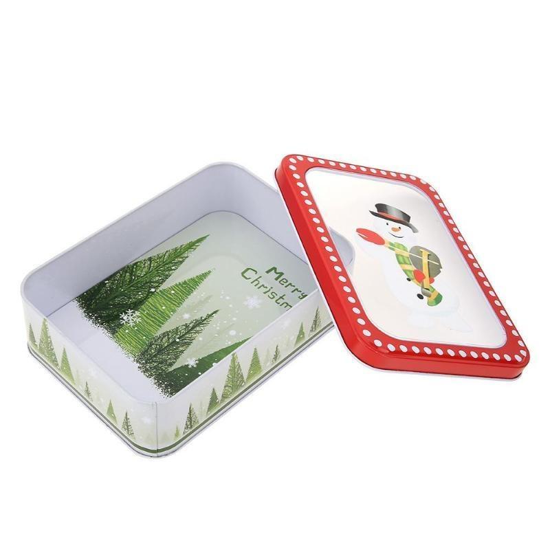 Package Tin Box Cans Wedding Party Candy Baking Cookies Biscuit Case Storage Tank Sundries Soap Tin Box Creative Christmas Gift