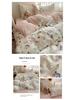 Floral Soft Cloud-Feel Double-Layer Gauze Bedding Set: Machine Washable, Small Student Dormitory Size, 3-Piece