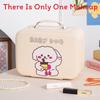 Cute Cartoon Makeup Bag With Large Capacity And Mirror For Daily Travel And Gift