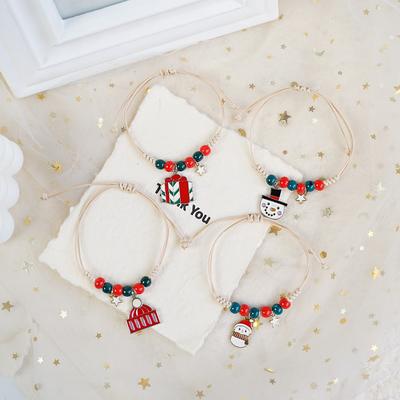 Hot-selling Christmas Bracelet Female Popular Santa Couple Girlfriend Jewelry Women