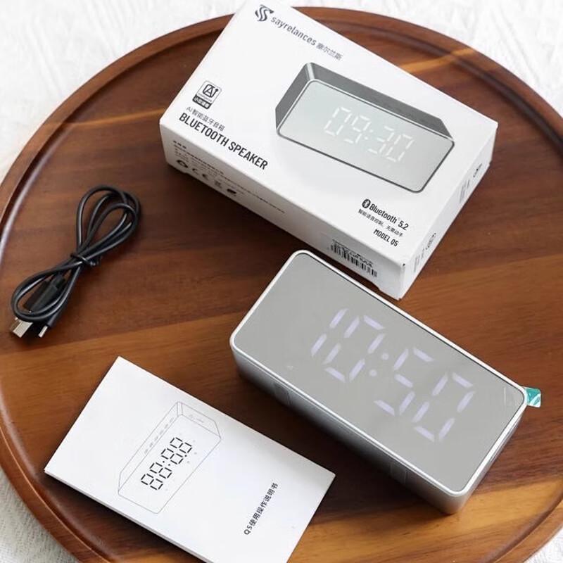 Sayrelances AI Smart Portable Subwoofer Speaker