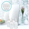 FRCOLOR 50ml Graduated Dropper Bottles, Set of 20, Transparent Dropper Bottles, Lightweight, Portable, for Crafts, Painting, Aromatherapy, etc.