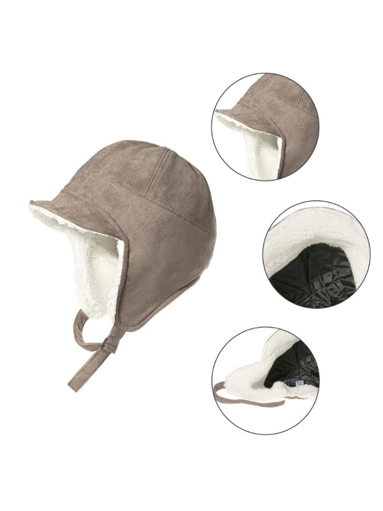 Buy Winter Warm Trapper Hat with Visor 