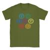 Chakras Spiritual Meditation Zen Om Buddhism Energy T Shirts Unisexs  Cotton Amazing TShirts Round Neck  Tees Short Sleeve Tops