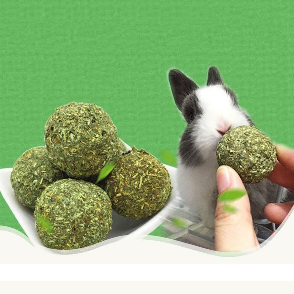 Rabbit Snacks Alfalfa Pet Supplies Natural Grass Toys Molar Chew Play Toy Pet Teeth Grinding Ball
