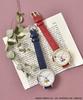 Bleu Bleuet Hello Kitty Ribbon Embossed Watch (Red)