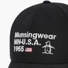 MunSingwear Men S Signature Ball Cap Black Mr121mcp11