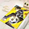 1pc Soccer Passion Flames Carpet Rug for Bedroom Living Room Decor Sofa Home Game Area Rug Non-slip Floor Mat. DT71601198