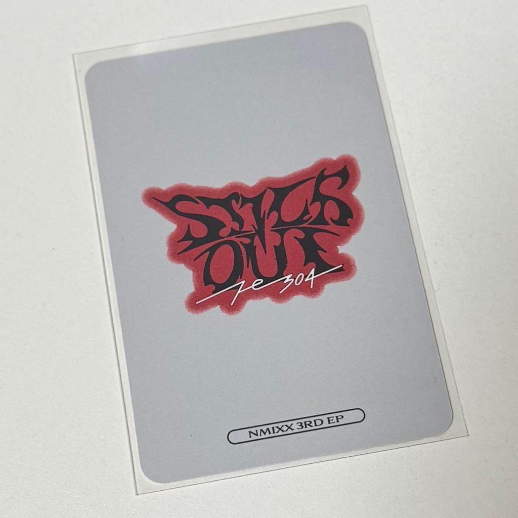 [USED] NMIXX Hyewon STICKOUT Target US Limited Edition Trading Card