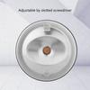 63mm Dial Pipe Thermometer 0-120℃ Bimetal Clip on Spring Thermometer IP55 Easy Installation Temperature Gauge
