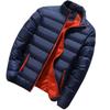 Men's Autumn/Winter Cotton Stand-up Collar Sports Jacket - Warm, Outdoor, Casual Coat