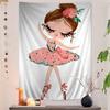 Nordic Ballet Princess Nursery Hanging Bohemian Tapestry Hanging Tarot Hippie Wall Rugs Dorm Japanese Tapestry