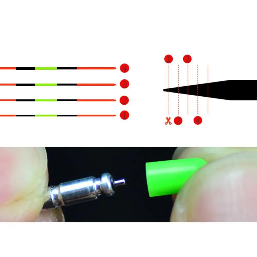 Night Fishing fishing rod lighting stick waterproof float tackle fishing luminous stick removable 2 Color Electronic Pole Lamp