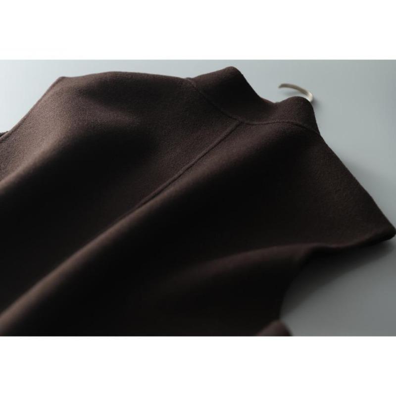 Women S Workwear Style Wool Vest With Big Pockets