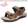 Genuine Leather Sandals For Men Outdoor Shoes Summer Beach Sandalias Hombre Verano Sandale Homme Big Size 47 48