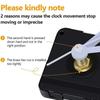 1 Set Hanging DIY Quartz Watch Silent Wall Clock Movement Quartz Repair Movement Clock Mechanism Parts Clock Parts With Needles