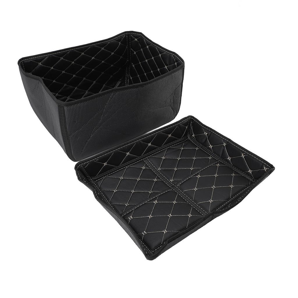 45L Motorcycle Top Box Liner PU Leather Motorcycle Tail Case Liner Rear Luggage Box Inner Protector Lining