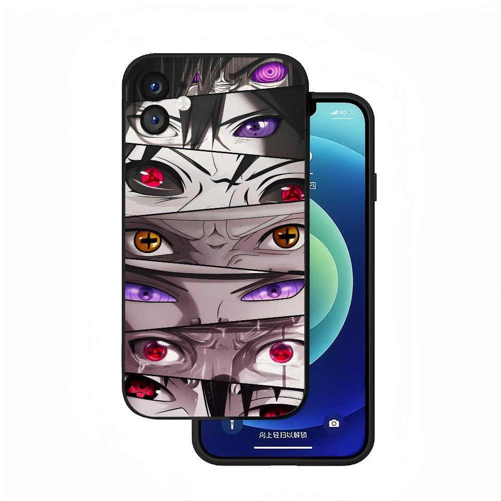 Anime N-NarutoS Phone Case Silicone Soft For IPhone 16 15 14 13 12 11 Plus Pro Max Plus