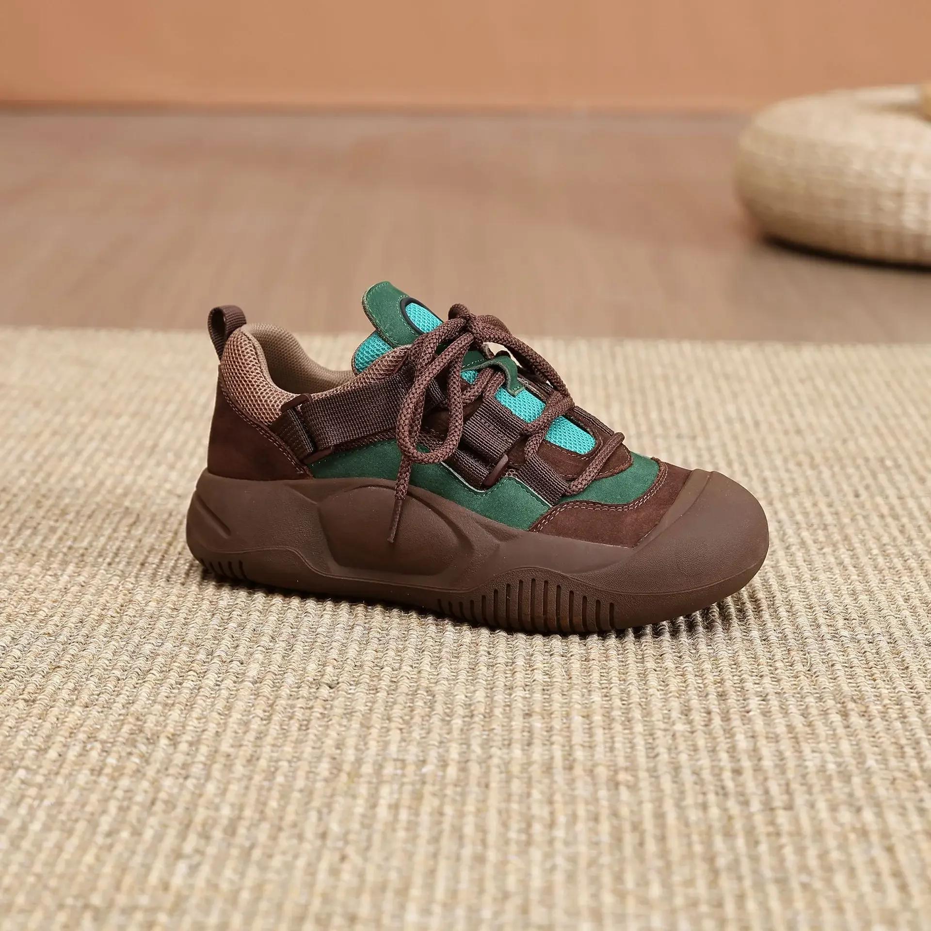 

Женские повседневные кроссовки на платформе, осенняя новая модная повседневная обувь для женщин, повышающая рост, женская спортивная обувь, кроссовки 36