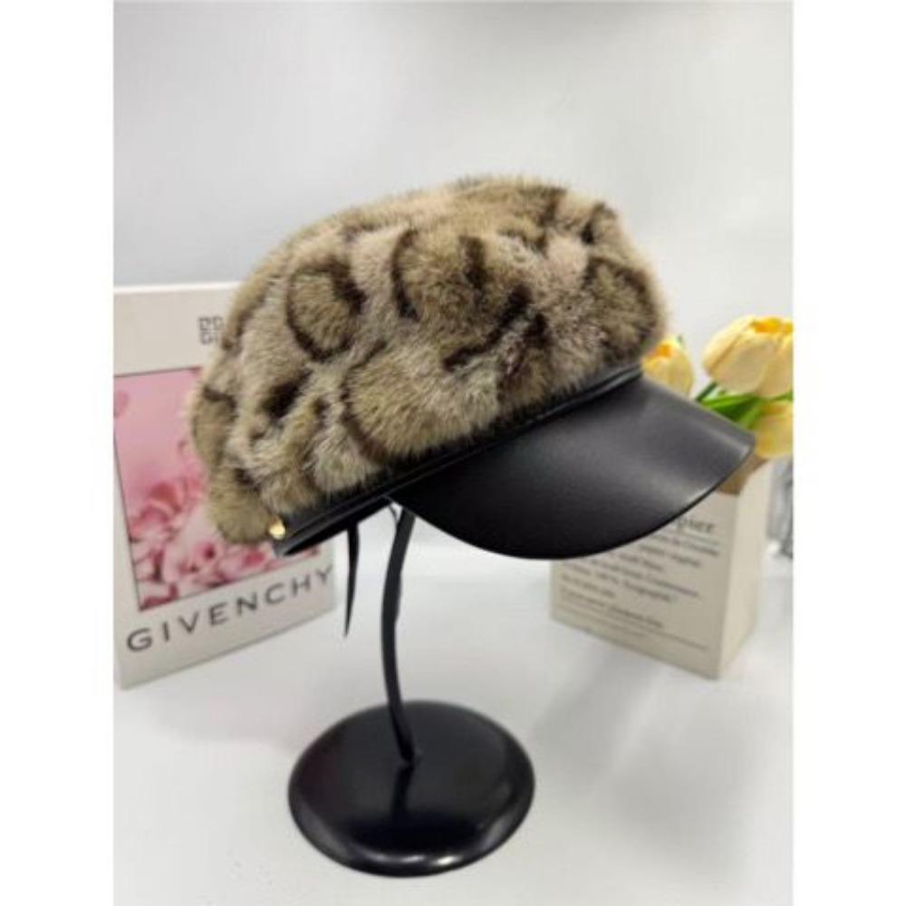 Dopamine Fashion Versatile Imitation Mink Winter Hat Internet Celebrity Ins Warm Autumn and Winter Big Head Beret