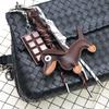 Cute Dog Handmade Braided Rope Pendant Bread Pendant Suitable For Bag Pendant Car Accessories Girl Gift Bag Charm