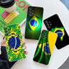 Brazil Flag Clear Soft Phone Case For Samsung Galaxy A56 A57 A37 A55 A54 A36 A35 A26 A25 A16 A17 A07 A52 A34 A73 A53 A21s Cover