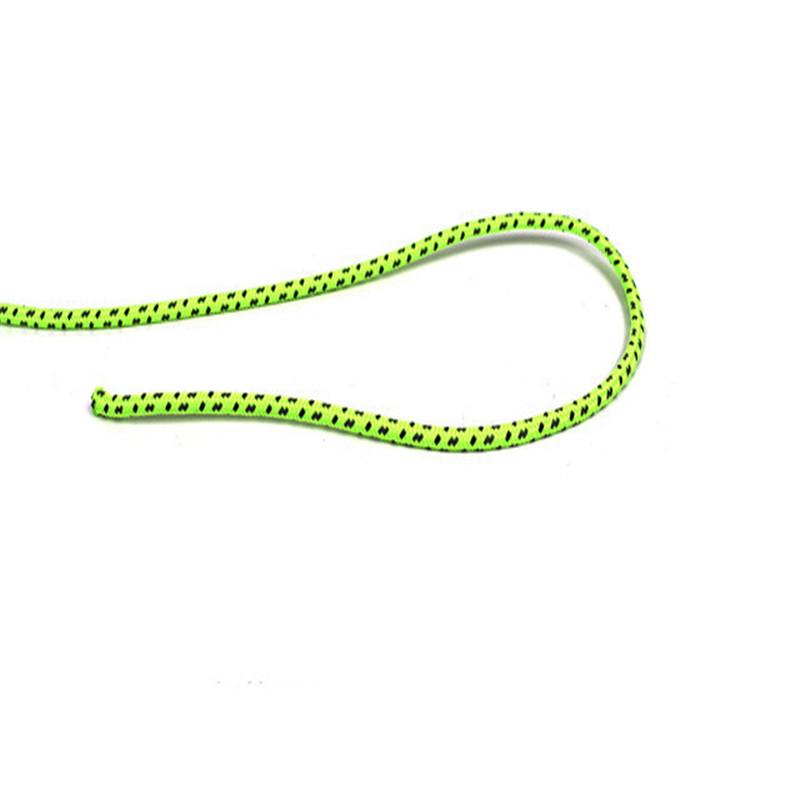 Outdoor-Kletterseil, Sicherheitsseil, 10 m, 4 mm, reflektierende Fallschirmjäger-Rettungsausrüstung, gebündeltes Zelt, fugenlose Abdeckung