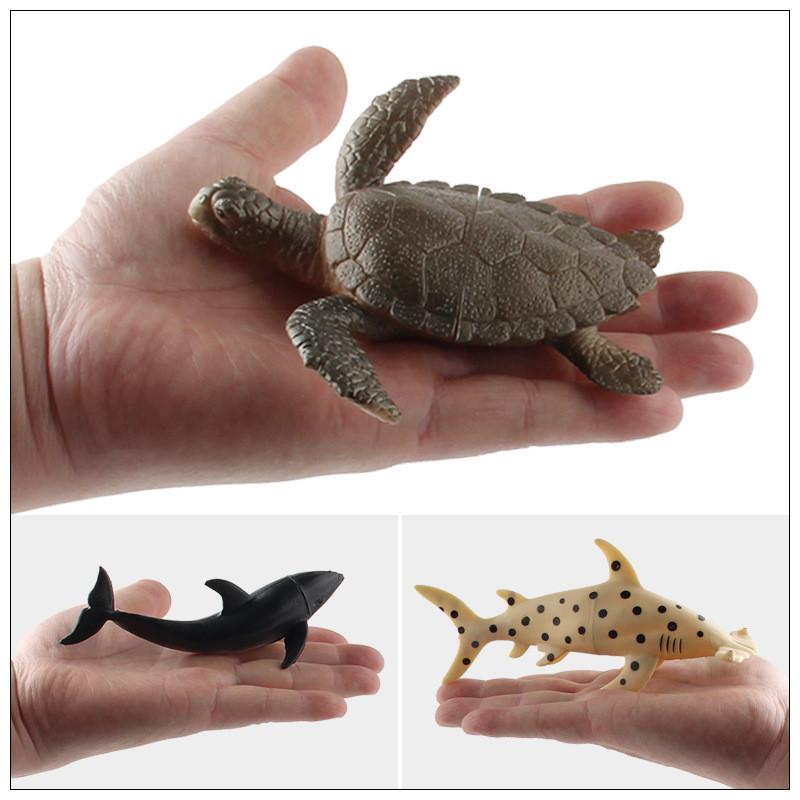 Stunning Pvc Marine Animal Models Featuring Shark Whale Dolphin Penguin Decor