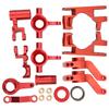Steering Knuckle C Seat Rear Axle Cup Steering Components Fit for Traxxas 1 10 4X4 Slash TruckRed