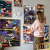 Anime D-detective Conan Classic Vintage Posters Whitepaper Prints Posters Artwork Kawaii Room Decor