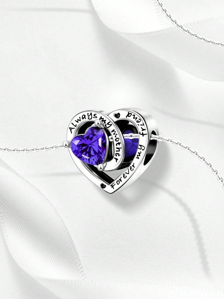 Charms Plata Birthstone Beads Charm Copper Plated Fit Charms Copperoriginal Bracelet For Jewelry Making Diy Charm