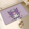 Magic Kuromi Anime Door Mat Nordic Style Bedroom Living Room Doormat Home Balcony Anti-Slip Alfombra