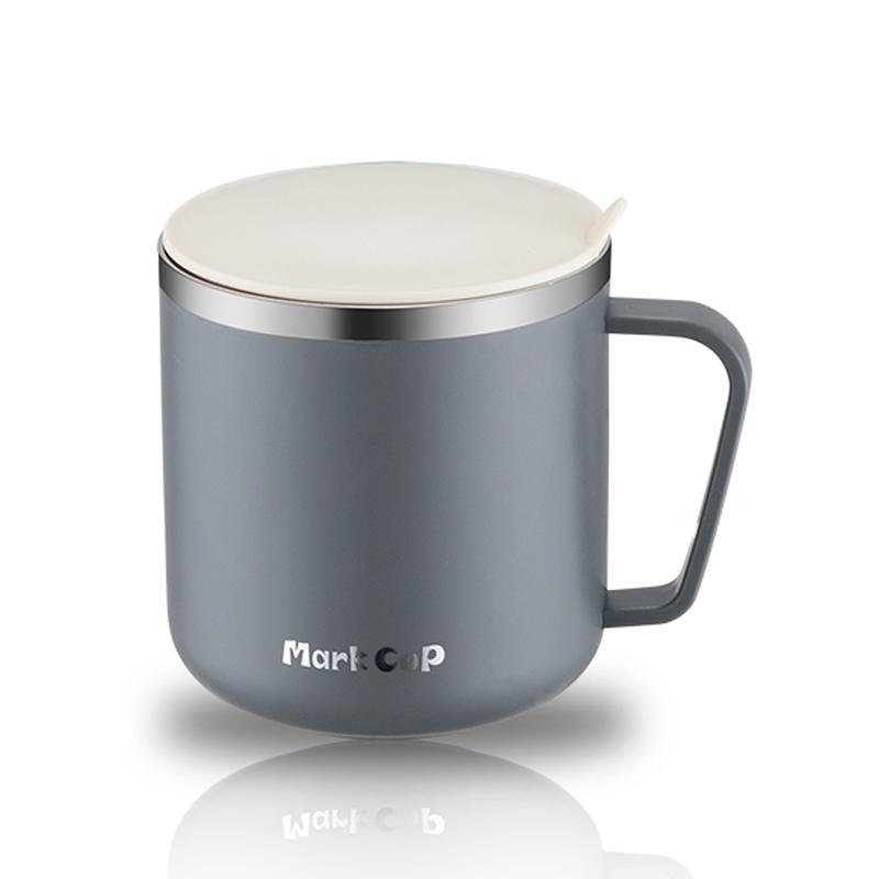 

400 мл 304 нержавеющая сталь кофейные кружки портативные чашки теплоизоляция противопадающая термос кружка для дома с крышкой и ручкой кружка 400ml