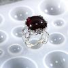 Runder Cabochon Anhänger Epoxidharz Silikonform Schmuckherstellung Handwerkliches Werkzeug Kristall Epoxidharz Formen Zubehör