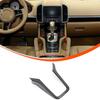 ABS Fibre de Carbone Intérieur Console Centrale Couverture Garniture Pour Porsche Cayenne 2011-17