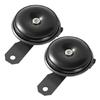 2Pcs 12V Snail Type Car Horns Waterproof Car Horn 350Hz-420Hz Frequency Ranges Excellent for Vehice Enhances Safety