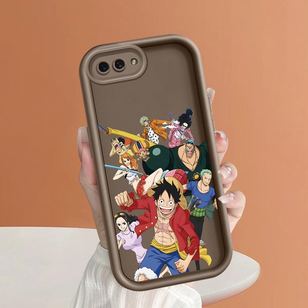 Miękki silikonowy kwadratowy wzór drabiny z kreskówkowym wzorem, pełna ochrona aparatu, odporna na wstrząsy obudowa do OPPO Reno Realme OnePlus