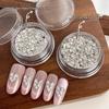 Sparkling Heart Zircon Nail Art Kit: Marquise & Teardrop Steel Beads