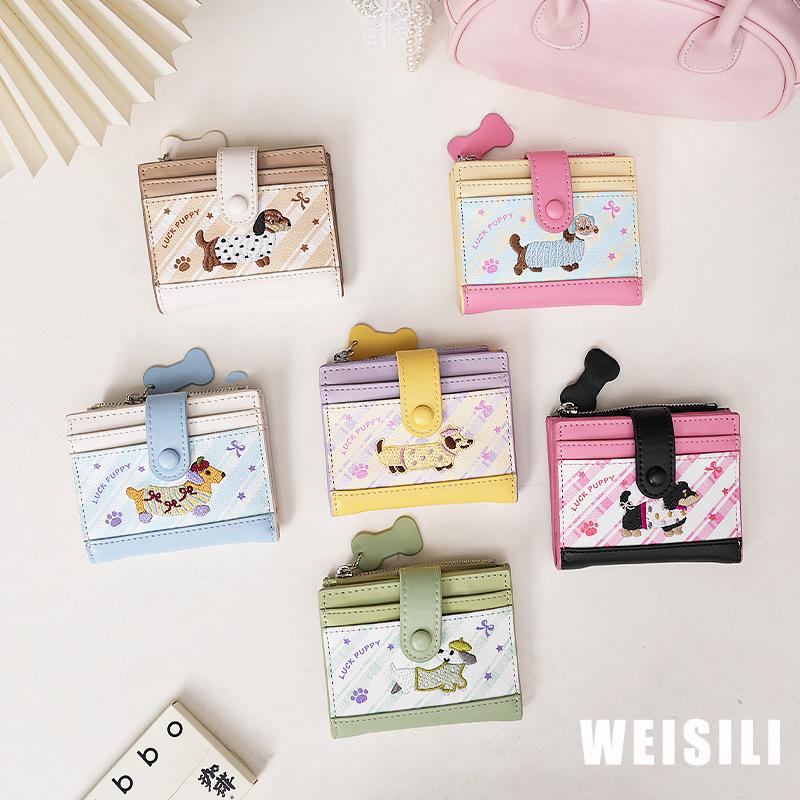 New dachshund change bag ins high-value fashion card bag portable storage women's wallet