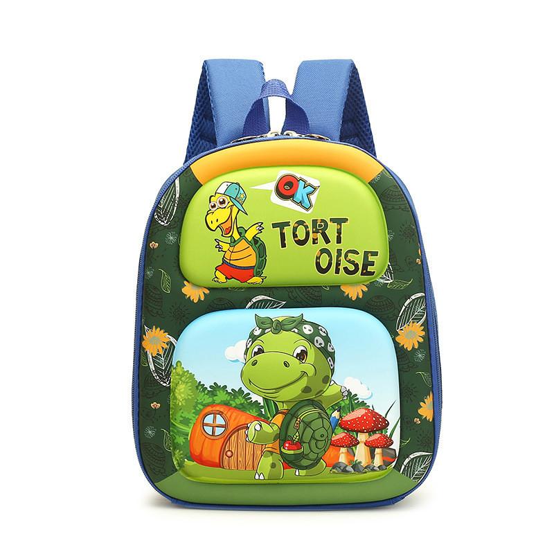 New Cartoon 3d Children's Backpack Adorable Hard Shell Eva Lightweight For Kids