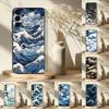 Ukiyo-e Oceaan golven kunst Telefoonhoesje voor Samsung S serie s21 s22 s23 s24 s25 FE Plus Ultra TPU Zacht Huidvriendelijk hoesje